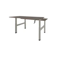 Dextro Duo Zit-Sta Bureau 120 x 80 cm Logan Aluminium