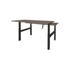 Dextro Duo Zit-Sta Bureau 120 x 80 cm Logan Zwart