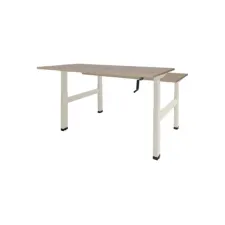 Dextro Duo Zit-Sta Bureau 120 x 80 cm Robson Wit