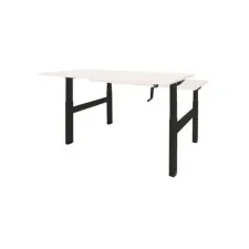 Dextro Duo Zit-Sta Bureau 120 x 80 cm Wit Zwart