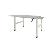 Dextro Duo Zit-Sta Bureau 140 x 80 cm Grijs Wit