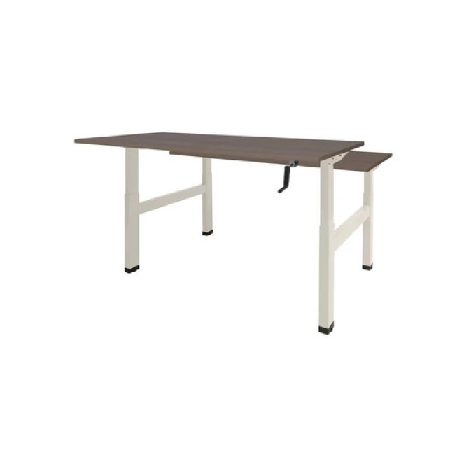 Dextro Duo Zit-Sta Bureau 140 x 80 cm Logan Wit