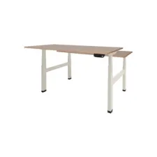 Dextro Duo Zit-Sta Bureau 180x80cm Havana/Wit