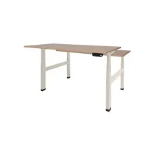 Dextro Plus Duo Verstelbaar Bureau 180 x 80 cm Licht Kersen Wit Dextro Plus Duo Verstelbaar Bureau 180 x 80 cm Licht Kersen Wit