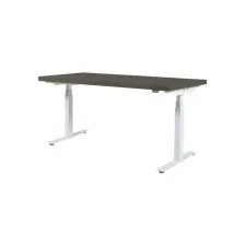 Dextro Plus Verstelbaar Bureau 180 x 80 cm Logan Wit