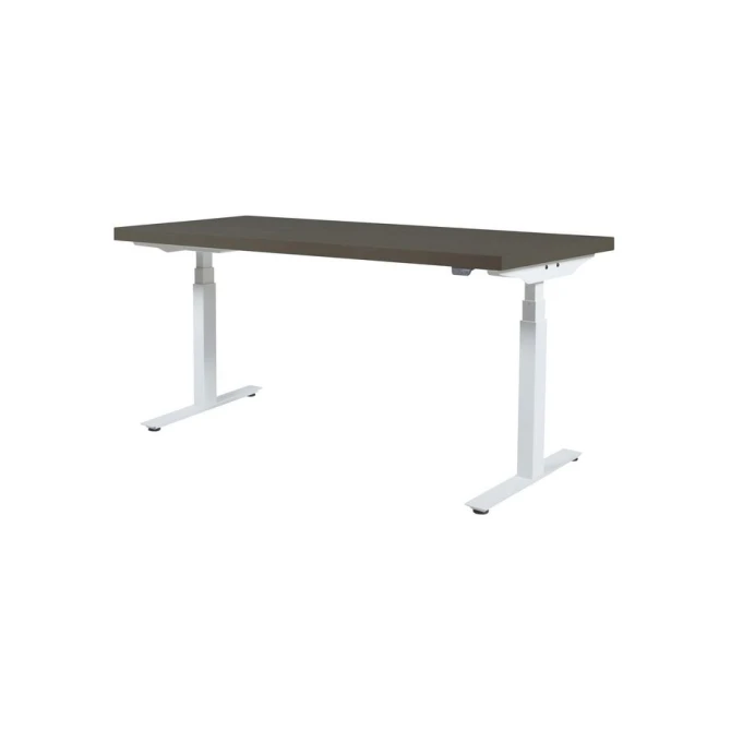 Dextro Plus Verstelbaar Bureau 180 x 80 cm Logan Wit