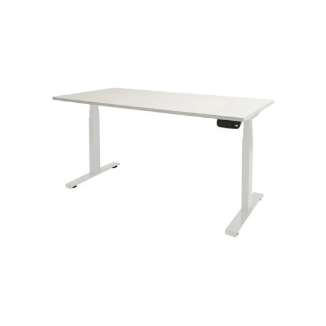 Dextro Plus Verstelbaar Bureau 180 x 80 cm Wit Wit
