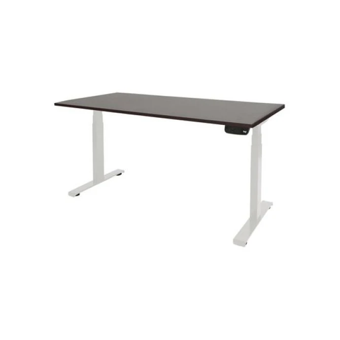 Dextro Plus Verstelbaar Bureau 180 x 90 cm Logan Wit