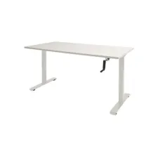 Dextro Slinger Zit-Sta Bureau 160 x 80 cm Krijtwit