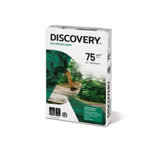 Discovery Papier A3 75 g/m² Wit (doos 5 x 500 vel)