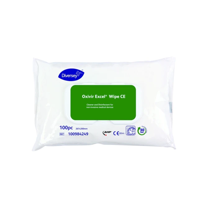 Disinfectiedoek DI Oxivir Excel/pk100 Disinfectiedoek DI Oxivir Excel/pk100
