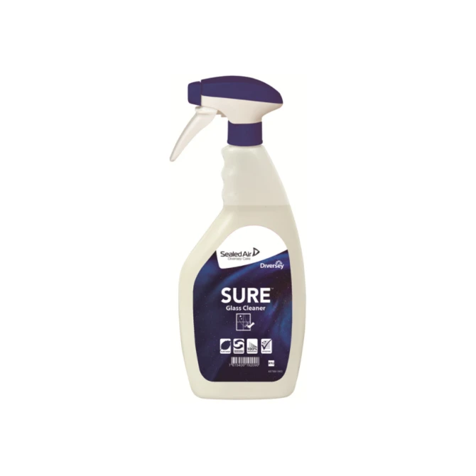 Diversey Navulbare spuitbus voor SURE-glasreiniger 750 ml (doos 6 x 750 milliliter)