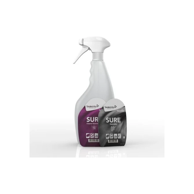 Diversey Spuitfles tbv SURE-desinfecterende reinigingsspray en ontkalker 750 ml (doos 6 x 750 milliliter) Diversey Spuitfles tbv SURE-desinfecterende reinigingsspray en ontkalker 750 ml (doos 6 x 750 milliliter)