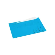 Djois Secolor Vouwmap Folio 220 g/m² Blauw (1 pak x 25 stuks)