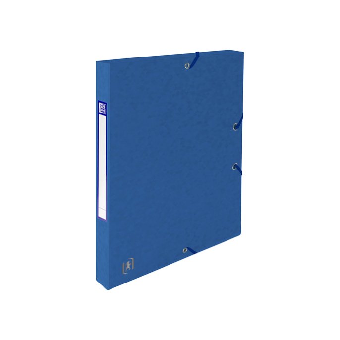 Documentbox Oxford 25mm blauw Documentbox Oxford 25mm blauw