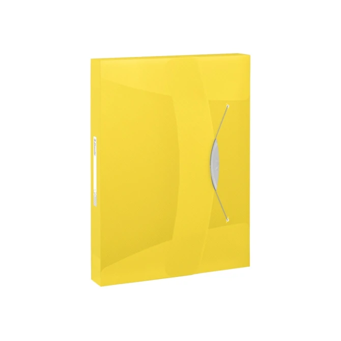 Documentenbox Esselte Vivida 40mm geel