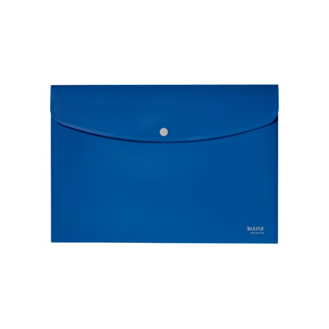 Documentenenvelop Leitz Recycle PP blauw