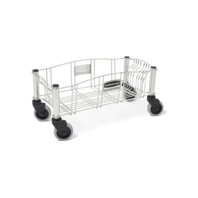 Rubbermaid CP Dolly Slim Jim 60/87L rvs / pk2 (pak 2 stuks) Rubbermaid CP Dolly Slim Jim 60/87L rvs / pk2 (pak 2 stuks)