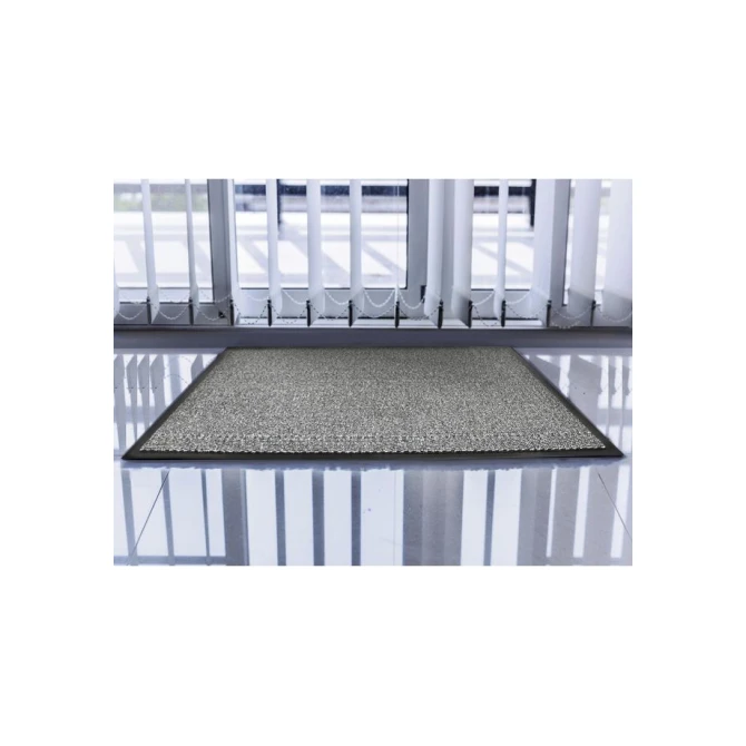 Doortex Advantagemat vloermat rechthoekig zwart/grijs 90 x 150 cm Doortex Advantagemat vloermat rechthoekig zwart/grijs 90 x 150 cm