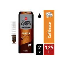 Douwe Egberts Cafitesse Smooth Roast Koffie 125 liter (doos 2 x 1250 milliliter) Douwe Egberts Cafitesse Smooth Roast Koffie 125 liter (doos 2 x 1250 milliliter)