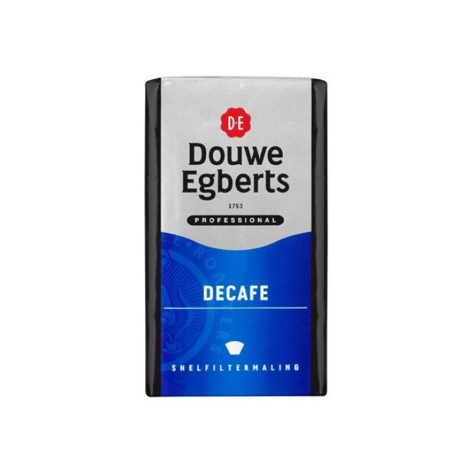 Douwe Egberts Décafé Filterkoffie Cafeïnevrij (doos 12 x 250 gram)