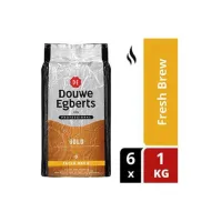 Douwe Egberts Fresh Brew Gold Gemalen Koffie (doos 6 x 1000 gram) Douwe Egberts Fresh Brew Gold Gemalen Koffie (doos 6 x 1000 gram)