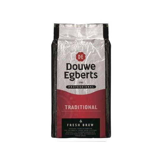 Douwe Egberts Fresh Brew Traditional Gemalen Koffie (doos 6 x 1000 gram)
