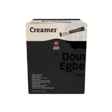Douwe Egberts Licht & Romig Creamersticks 25 gram (doos 500 stuks) Douwe Egberts Licht & Romig Creamersticks 25 gram (doos 500 stuks)