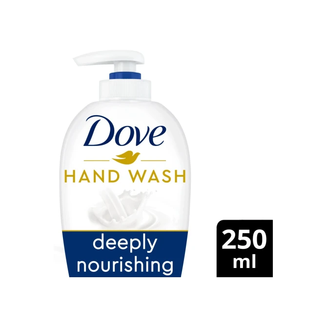 Dove Cream Wash Pompzeep (doos 6 x 250 milliliter)