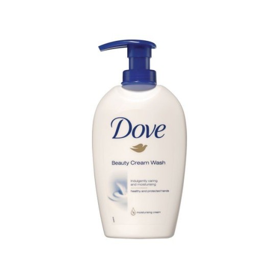 Dove Cream Wash Pompzeep (fles 250 milliliter)