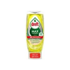 Dreft Max Power Lemon Afwasmiddel (1 fles x 450 ml)