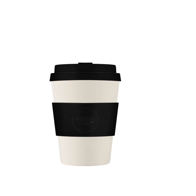 Drinkbeker Ecoffee 350ml Black Nature