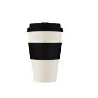 Drinkbeker Ecoffee 400ml Black Nature