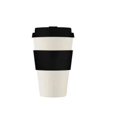 Drinkbeker Ecoffee 400ml Black Nature