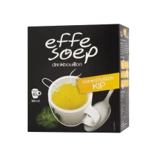 Effe Soep Drinkbouillon kip / 40 stuks Effe Soep Drinkbouillon kip / 40 stuks