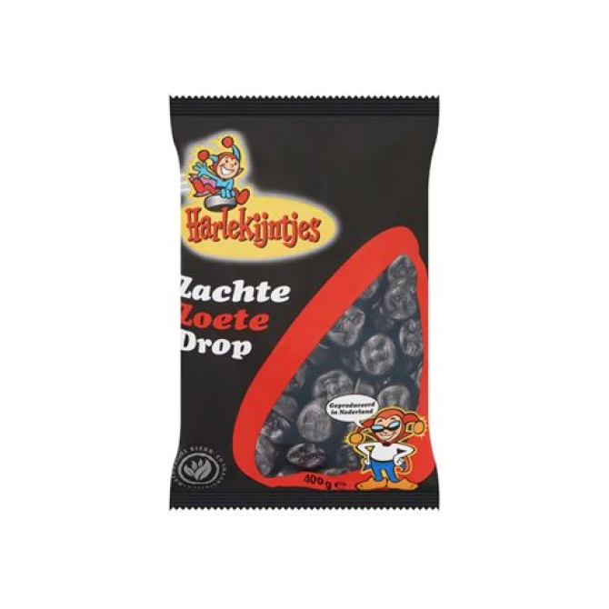 Drop Harlekijntjes zoet /pak 300g