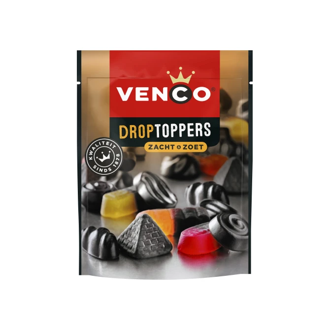 Drop Venco DrTop zacht+zoet/zak 215g