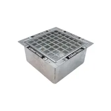 DropPit Tegelasbak 30 x 30 cm RVS