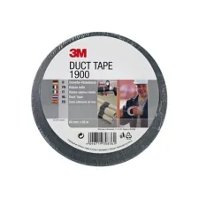 Duct tape 1900 50mm zwart/rl50m Duct tape 1900 50mm zwart/rl50m
