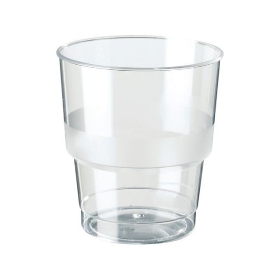 Duni Drinkglas Polystyreen 200 ml Transparant (pak 40 stuks)