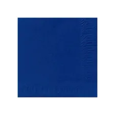 Duni Luxe Servetten Donkerblauw (pak 125 stuks)