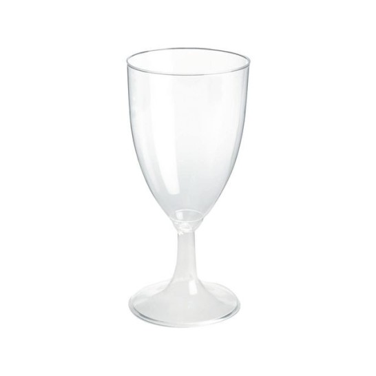 Duni Premium Wijnglas Polystyreen 230 ml Transparant (pak 18 stuks)