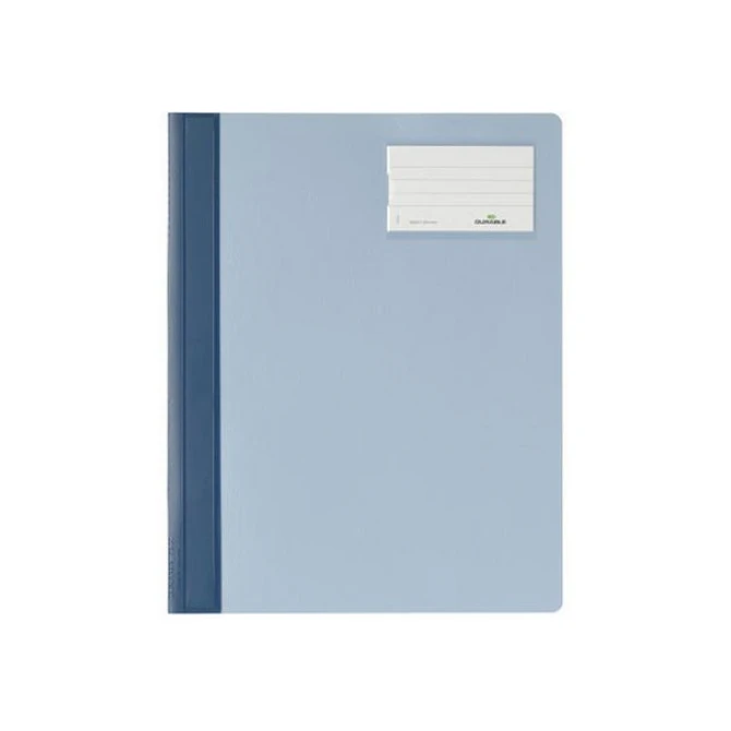 DURABLE 2500 Snelhechtmap A4+ PVC Blauw (pak 25 stuks) DURABLE 2500 Snelhechtmap A4+ PVC Blauw (pak 25 stuks)