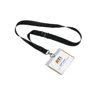 DURABLE Badge 60 x 90 mm met textielkoord (pak 5 stuks) DURABLE Badge 60 x 90 mm met textielkoord (pak 5 stuks)