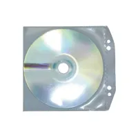 DURABLE CD/DVD Hoes met 2-gaats Perforatie PP Transparant (pak 10 stuks) DURABLE CD/DVD Hoes met 2-gaats Perforatie PP Transparant (pak 10 stuks)