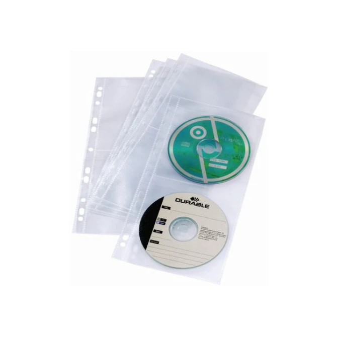 DURABLE CD/DVD showtas A4 Smal 11 rings (pak 5 stuks) DURABLE CD/DVD showtas A4 Smal 11 rings (pak 5 stuks)