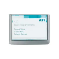 DURABLE Click Sign® Deurnaambordje Plastic 149 x 1055 mm Grijs