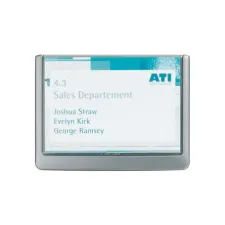 DURABLE Click Sign® Deurnaambordje Plastic 149 x 1055 mm Grijs