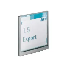 Durable Click Sign® Deurnaambordje Plastic 149 x 148.5 mm Grijs