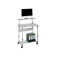 DURABLE Computermeubel 80VH lichtgrijs DURABLE Computermeubel 80VH lichtgrijs